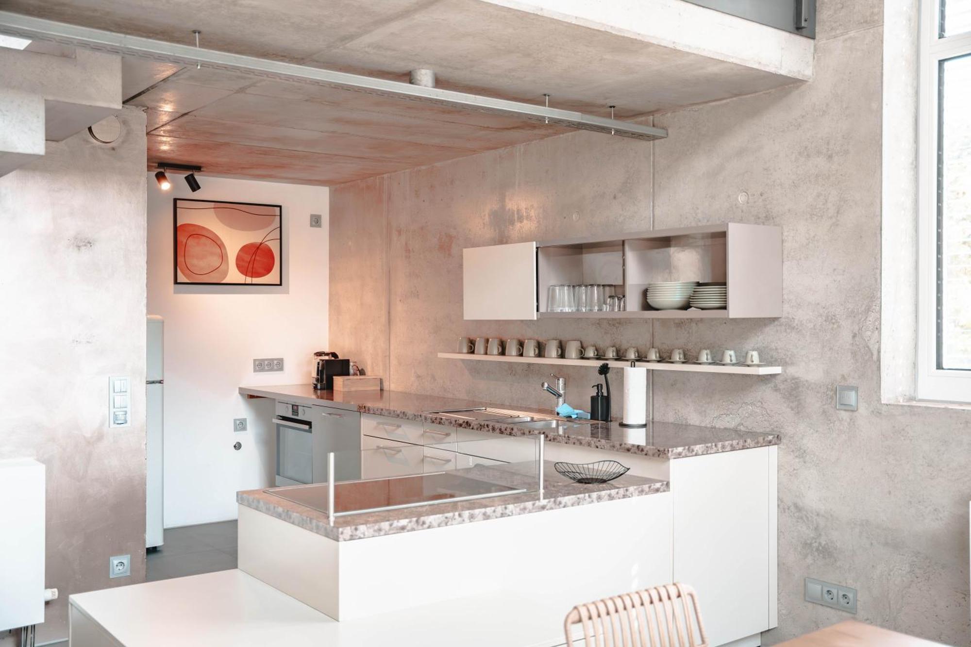 Appartement Sunset Club - Loft - 155 M2 Sichtbeton - Zentral à Memmingen Extérieur photo