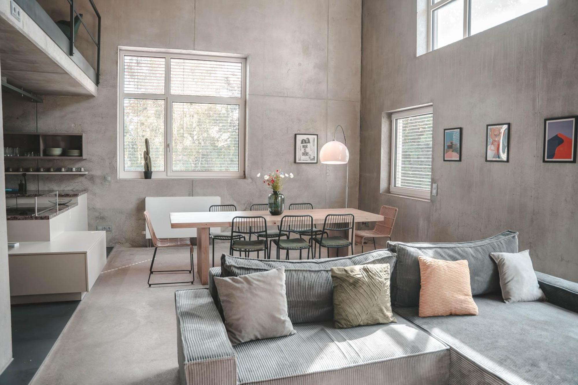 Appartement Sunset Club - Loft - 155 M2 Sichtbeton - Zentral à Memmingen Extérieur photo